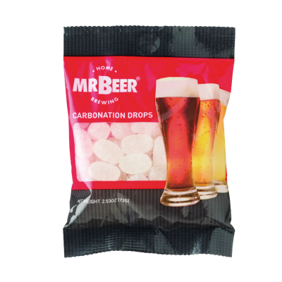Леденцы для карбонизации пива MR. BEER carbonation drops 72г