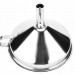Лійка (вирва) нержавіюча з фільтром 13см