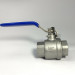 Кран шаровой нержавеющий, резьба 3/4" внутренняя, двухсоставной