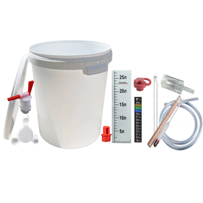 Бродильная емкость пищевая 33 литра (комплект максимальный)