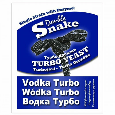 Турбо дрожжи спиртовые Double SNAKE Vodka Turbo