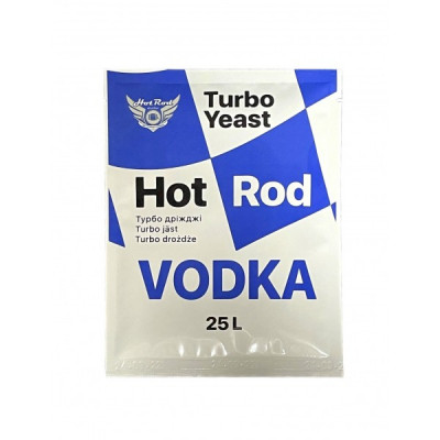 Турбо дрожжи спиртовые Hot Rod Vodka на 25 л (66 г)