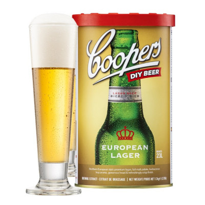 Пивоварний екстракт Coopers European Lager на 23 л