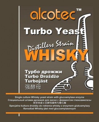 Турбо дрожжи для виски Alcotec Whisky Distillers Strain Turbo спиртовые