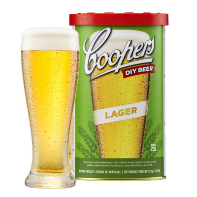 Пивоварний екстракт Coopers Lager на 23 л