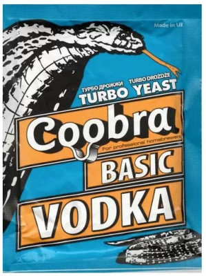 Турбо дріжджі спиртові Coobra basic vodka