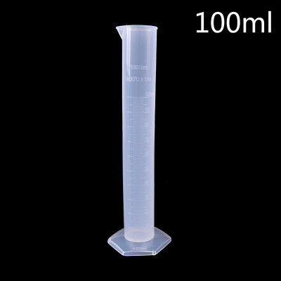 Цилиндр измерительный 100 мл (пластиковый) лабораторный