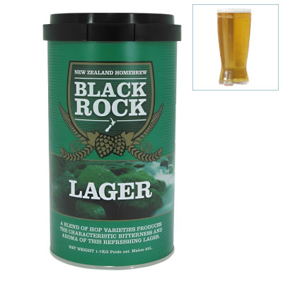 Пивоваренный экстракт Black Rock Lager на 23 л