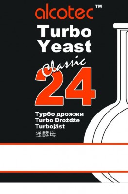 Турбо дрожжи спиртовые Alcotec Turbo Yeast Classic 24 сухие