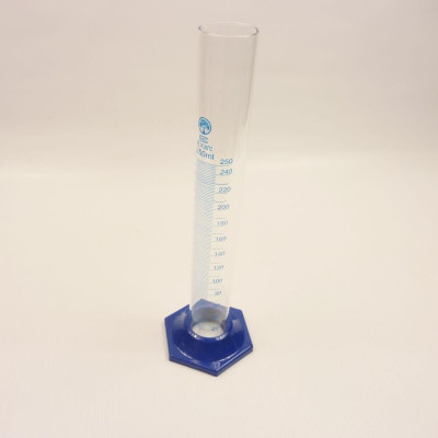 Цилиндр измерительный 250 мл (стеклянный) лабораторный