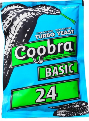 Турбо дрожжи спиртовые Coobra 24 Basic Turbo сухие
